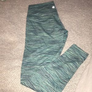 High waisted lululemon wunderunder pants